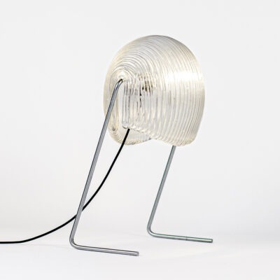 Poko sustainable lamp made from gerecycled plastic packaging